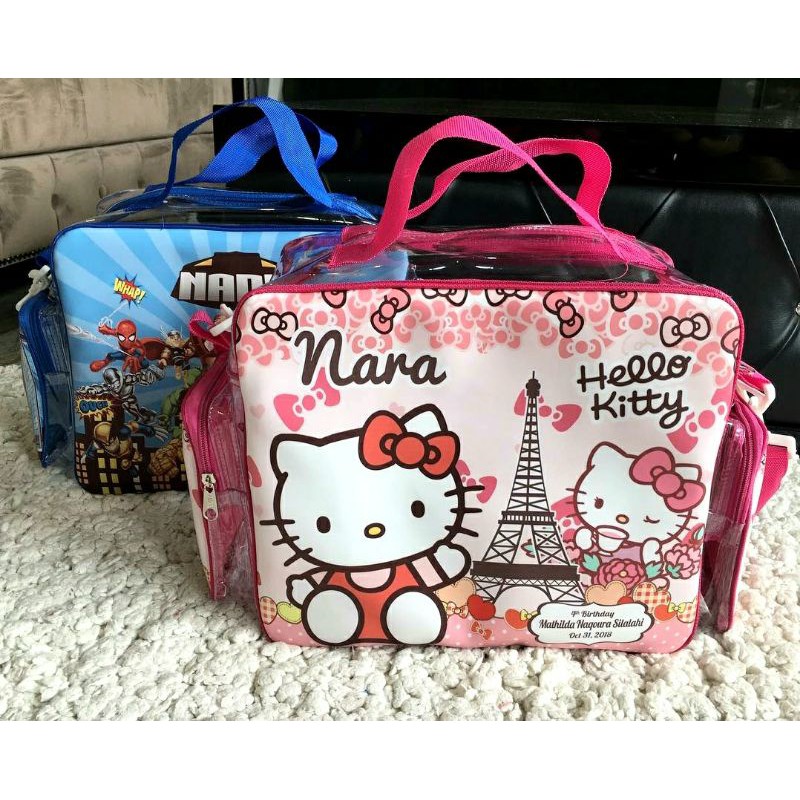 

travelbag mika/Hampers/Souvenir Ulang Tahun/Aqiqahan/Tasyukuran/goodie bag/khitanan/suvenir/tas anak