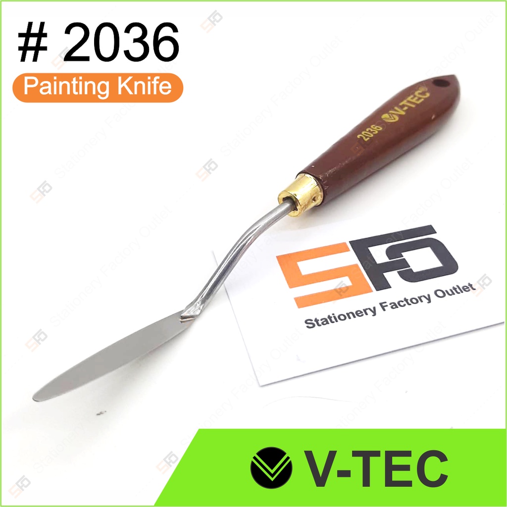 

Painting Knife V-Tec Satuan - Pisau Palet Lukis No. 2036