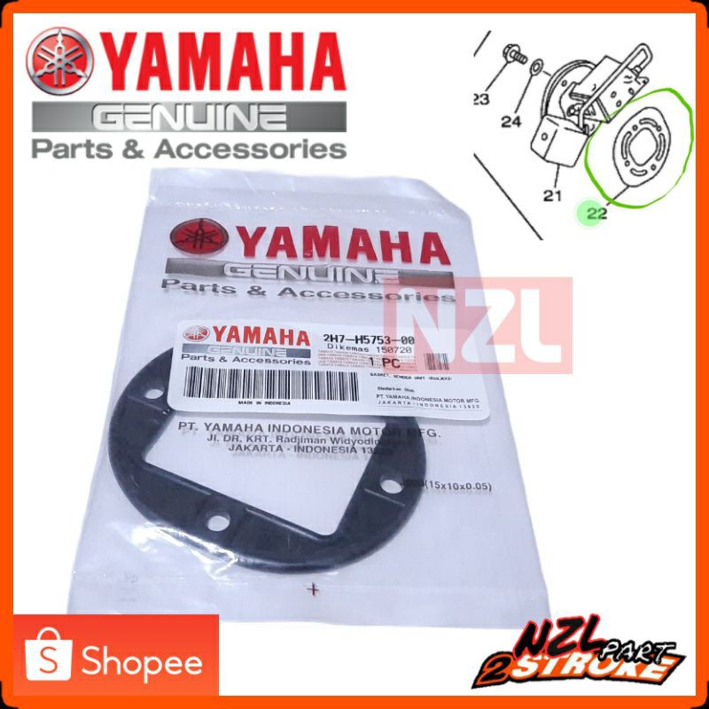 karet sender gasket seal apung fuel full meter apung-apung apung tangki rx king original yamaha