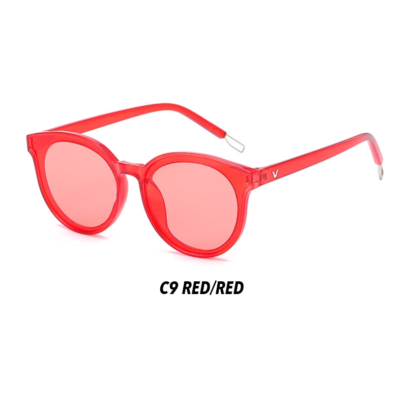 (YUZHU) Bayar di Tempat Korean Fashion Small Mata Kucing Wanita Kacamata Hitam Women Sunglasses