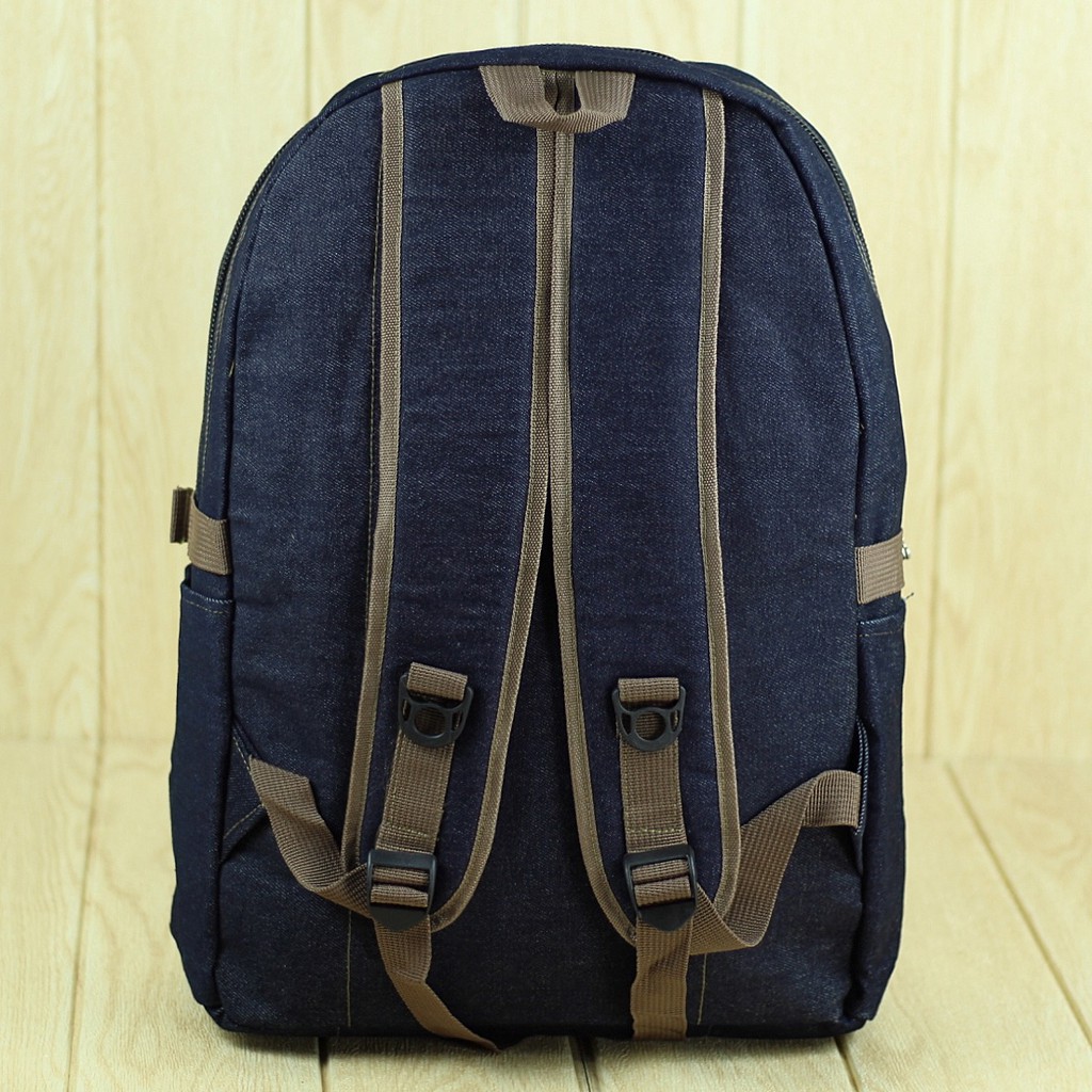 Tas Ransel Distro Deka Back Pack Cowok Pria Laki Laki Sekolah Kuliah Kerja Travelling Outdoor