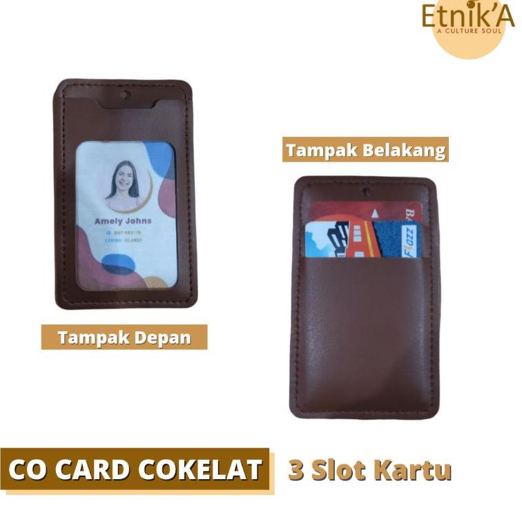 

[Art. XM5482M] LANYARD TENUN / ID CARD HOLDER TALI - 3 SLOT KARTU