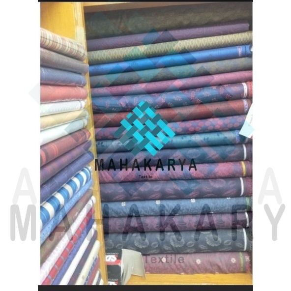 kain monti jaguar benang tusuk by soktas two face(bisa depan belakang) /soktas premium best quality