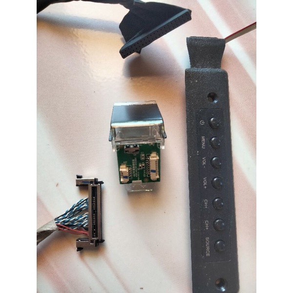 IR SENSOR TOMBOL MANUAL SOCKET KABEL LVDS TV LED SAMSUNG UA43K5002AK UA43K5002 AK 43k5002