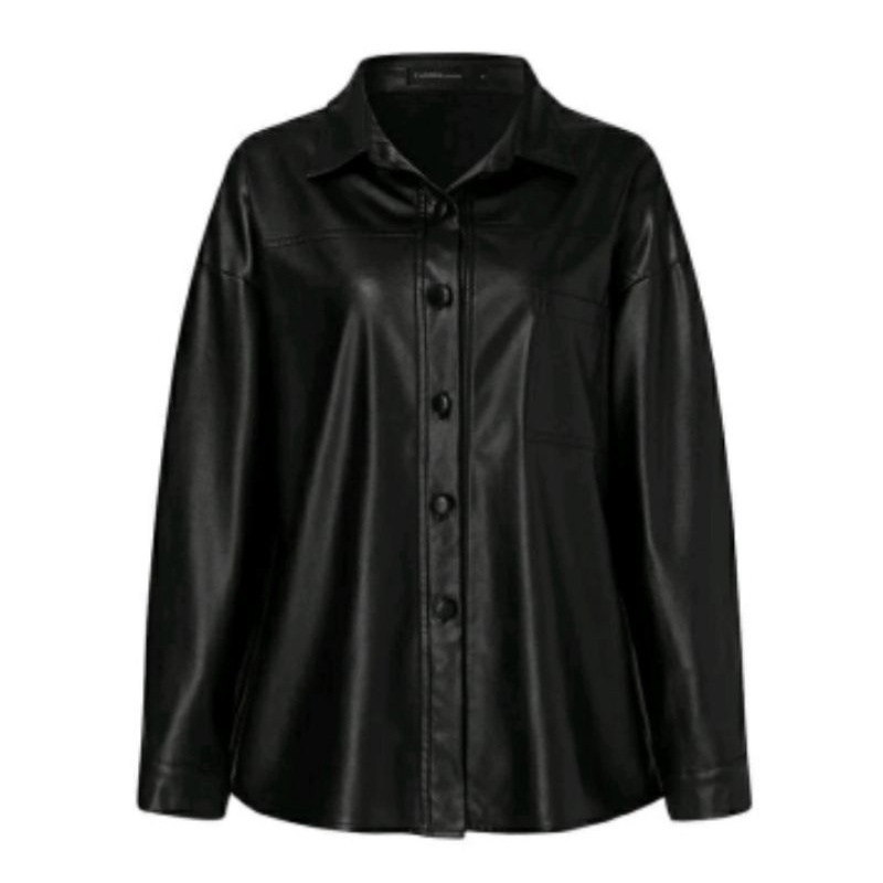 POCKET JAKET OVERSIZE KAMEJA/OVERSIZE JAKET SEMI KULIT COSTUM TOKTOK/JAKET WANITA SEMI KULIT SEMI KA