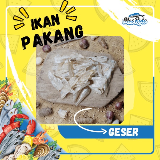 

IKAN ASIN PAKANG / IKAN PAKANG ASIN / IKAN ASIN KERUPUK KWALITAS SUPER HARGA MURAH