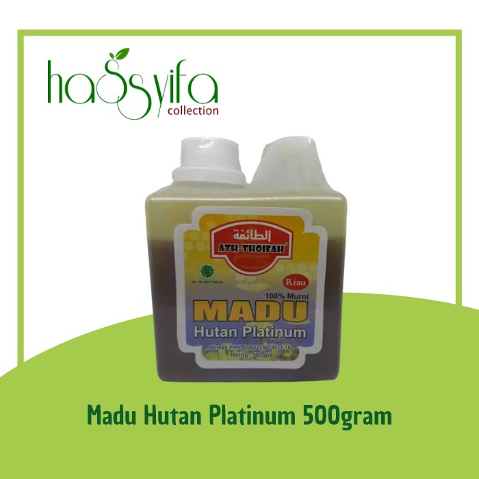 

b01n1nh Madu Hutan Platinum Ath Thoifah 500Gr - Madu Hutan Murni 500 Gram Ds201Fs