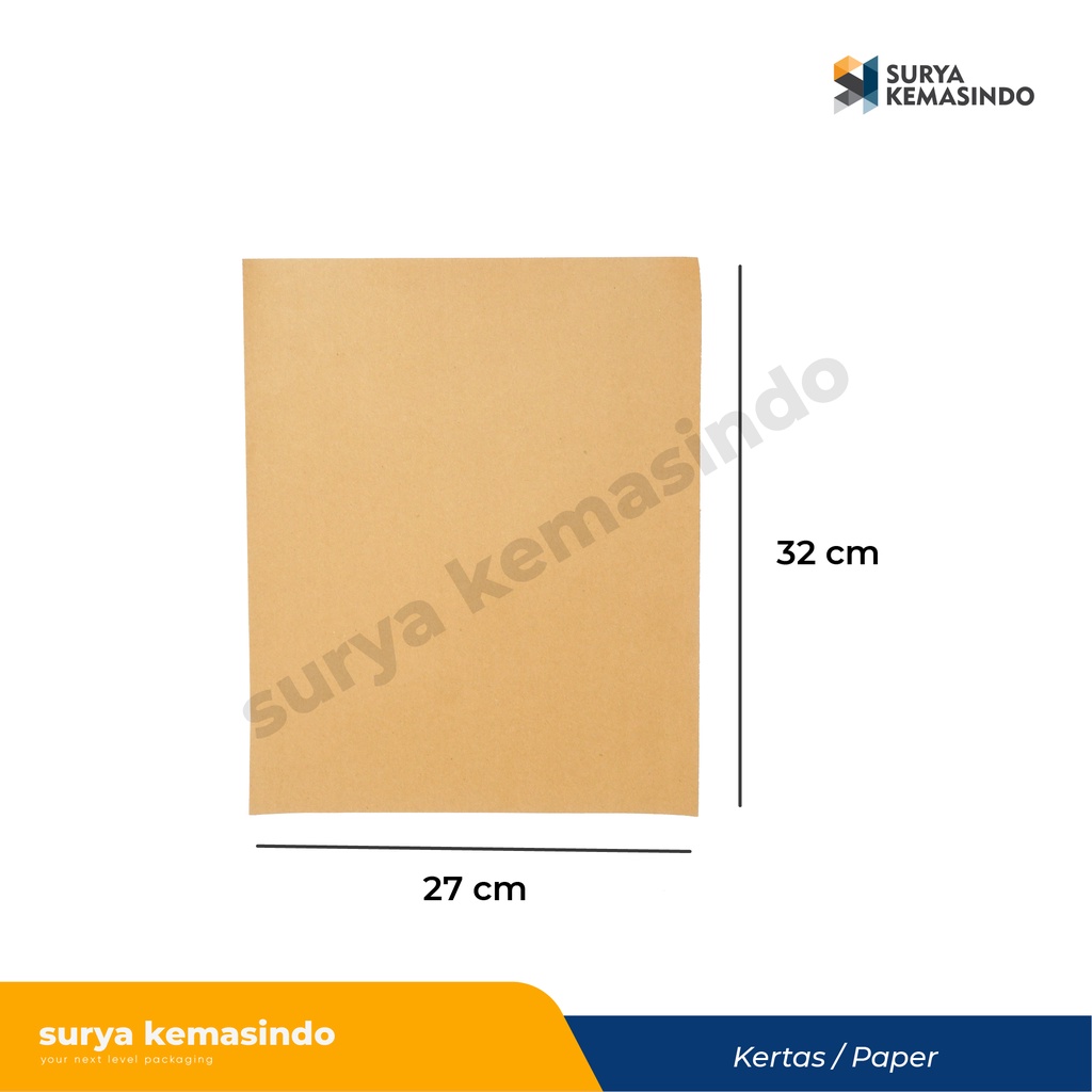 Kraft Paper 200 gsm kertas samsos / kertas kraft