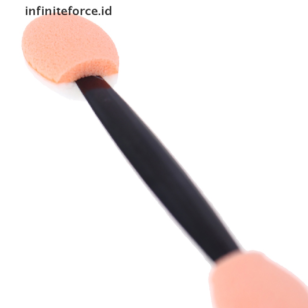 (Infiniteforce.Id) 100pcs / Set Brush Makeup Sekali Pakai Untuk Eyeshadow