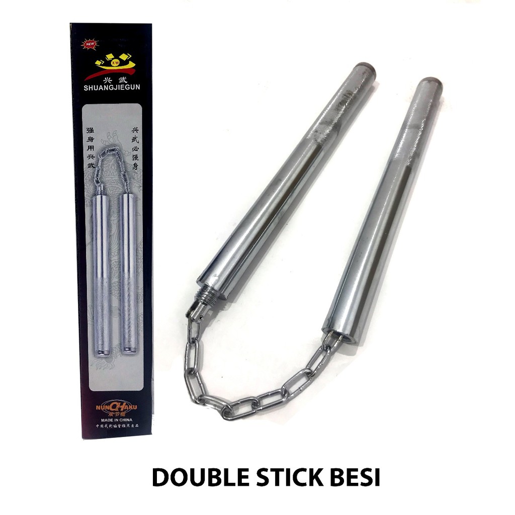 Nunchaku Double Stick Ruyung Besi