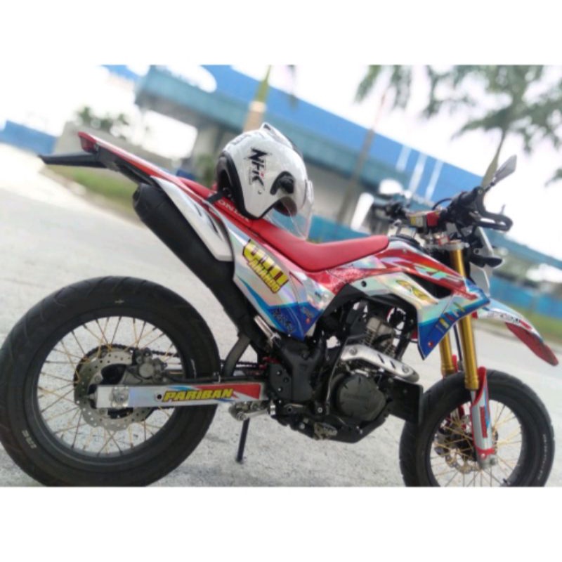DECAL STICKER STIKER HOLOGRAM CRF 150L,KLX, DTRACKER, WR155 FULL BODY old