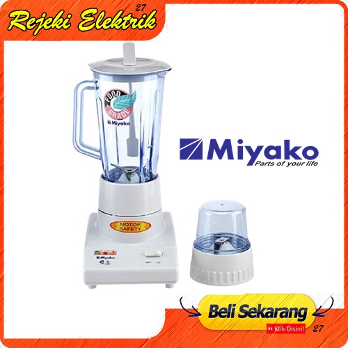 BLENDER MIYAKO BL 101 PL / BL101PL [PLASTIK / 1 LITER] (GARANSI RESMI)