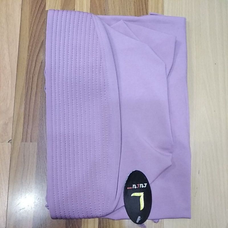 Lulu Hijab New Umi Kulsum / Jilbab bergo khimar bahan stella-Lilac