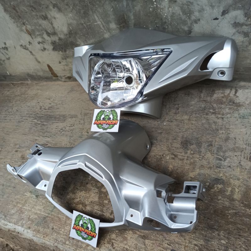 BATOK KEPALA DEPAN BELAKANG JUPITER MX LAMA / OLD SILVER