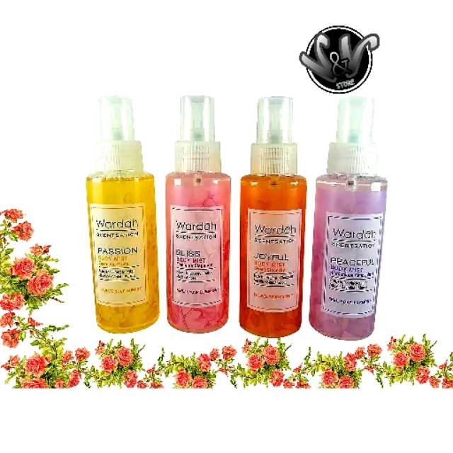 WARDAH SCENTSATION BODYMIST 100ML/ WARDAH/ WARDAH BODYMIST/ BODYMIST/ PARFUM/ PARFUM WARDAH/ CEWEK
