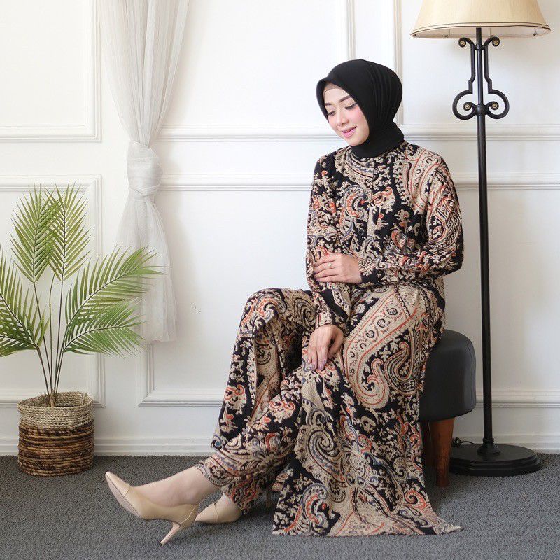 ONE SET CELANA + SET LONG TUNIK ARAB MONGOL