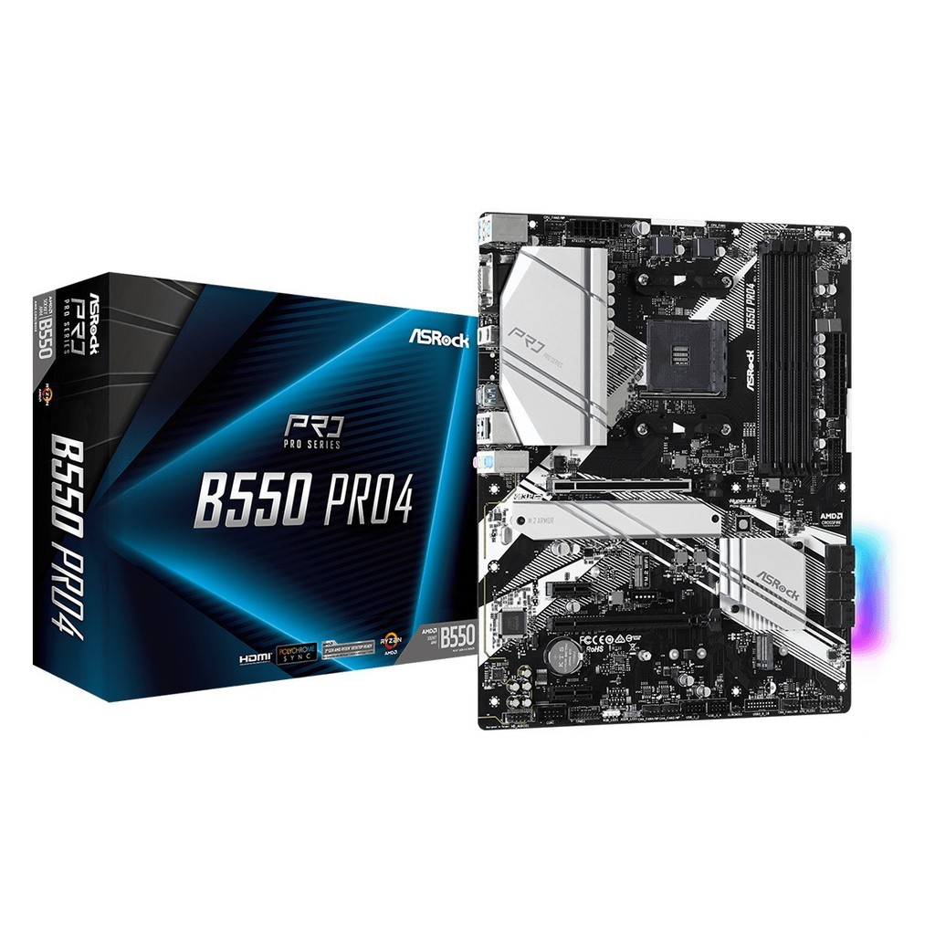 MOTHERBOARD ASROCK CHIPSET AMD B550 PRO4 SOCKET AM4