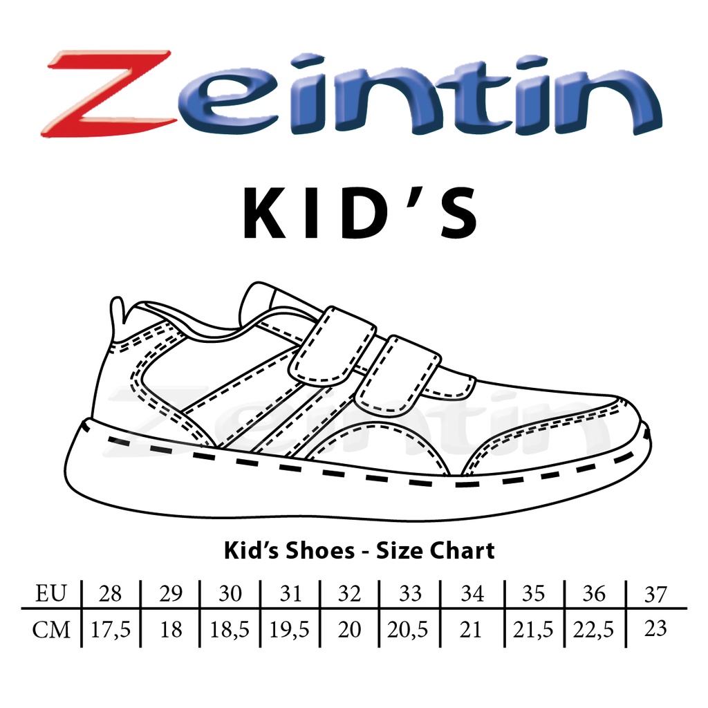 Zeintin - Sepatu Anak Laki Laki Perempuan Sneakers Model Terbaru Sepatu Anak Sekolah Usia 6 -10 th AS