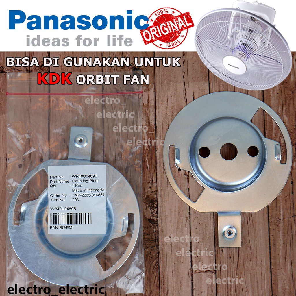 Braket Mounting Plate Orbit Fan Kipas Angin Panasonic F-EQ405