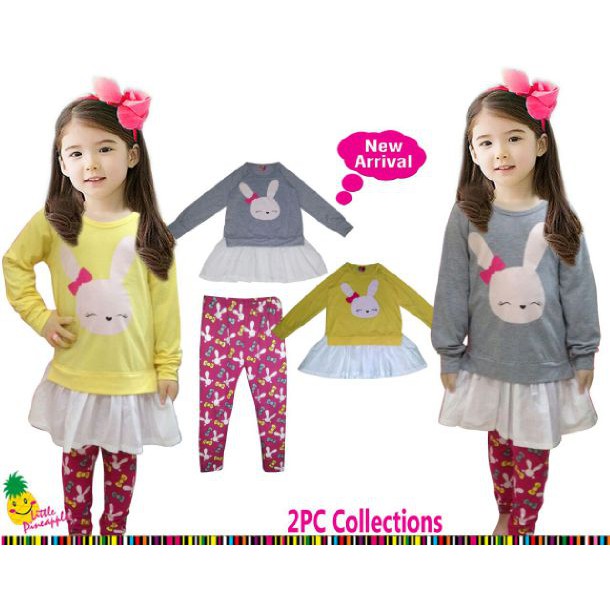 Setelan Rabbit Little Pineapple