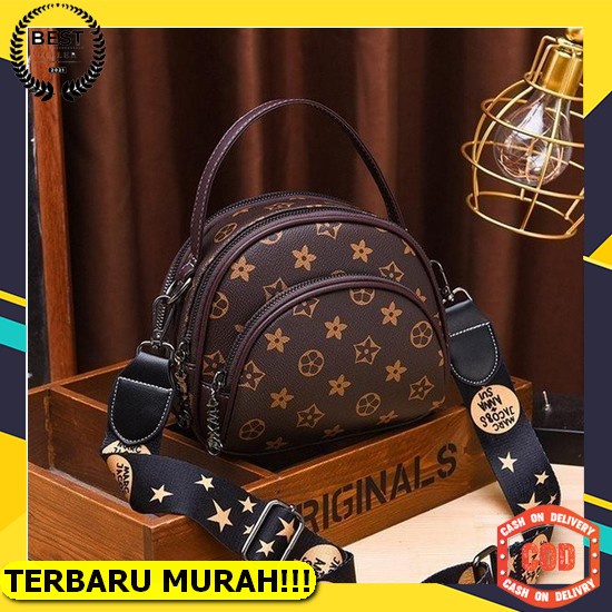 Tas Selempang Wanita Import Kvc9007 Pesta Bahu Slingbag Jinjing Murah Kondangan Batam Jakarta Kantor