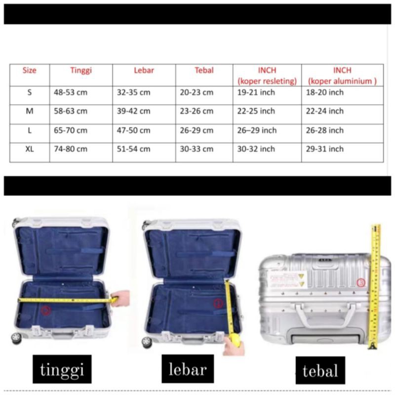cover koper / sarung koper /  pelindung koper / penutup koper elastis