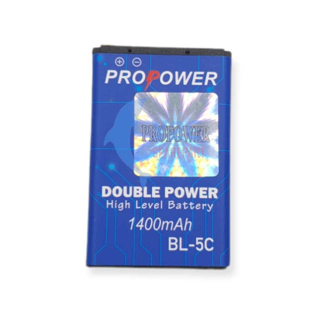 BATERAI NOKIA BL5C / BL-5C / 1100 1110 2300 231O 6600 3100 6100 N70 DOUBLE POWER PROPOWER / BATRE / BATERE