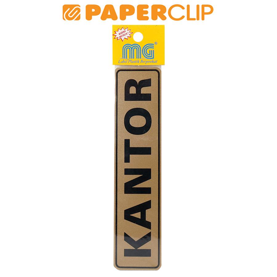 

SIGN LABEL MG 2A GD-10 KANTOR