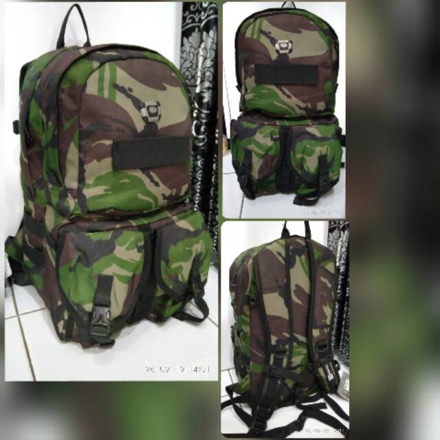Tas ransel Georn Army camo Original