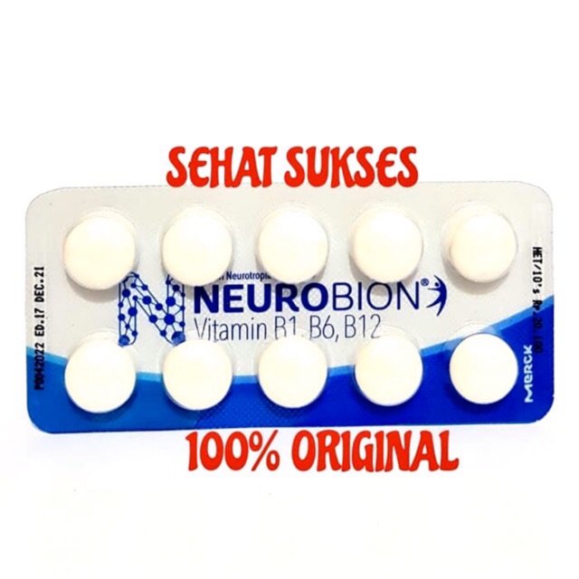 NEUROBION (TABLET PUTIH) ISI 10 TABLET