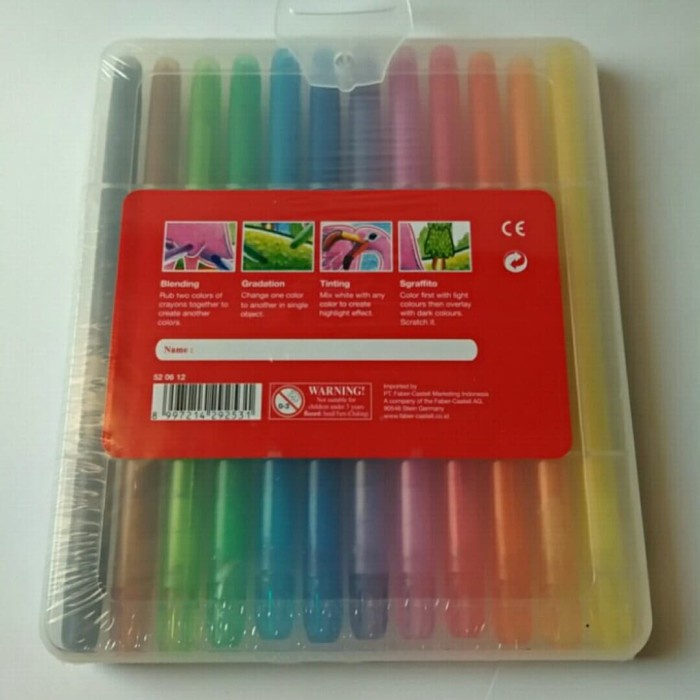 

Hari Ini Twist Crayon 12 Faber - Castell / Crayon Puter Faber - Castell Berkualitas