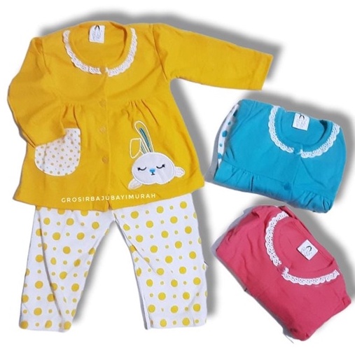 Piyama Bayi SAKU KELINCI