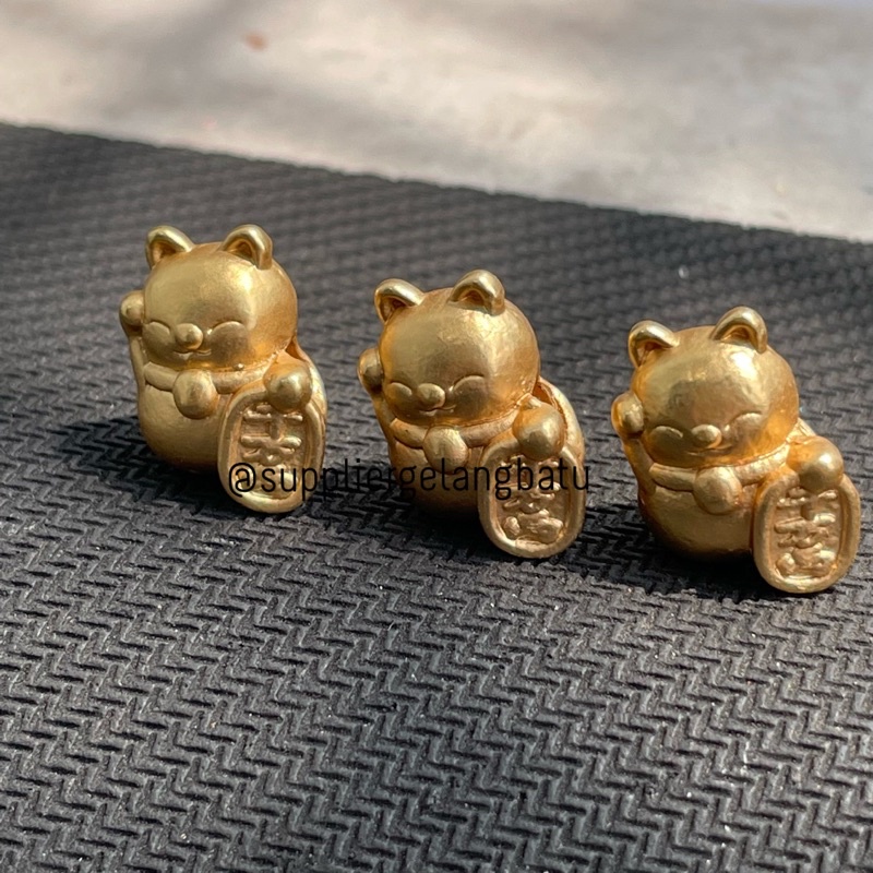 MANIK LIONTIN GELANG CINA LUCU KOI KUCING HOKI PIXIU NANAS