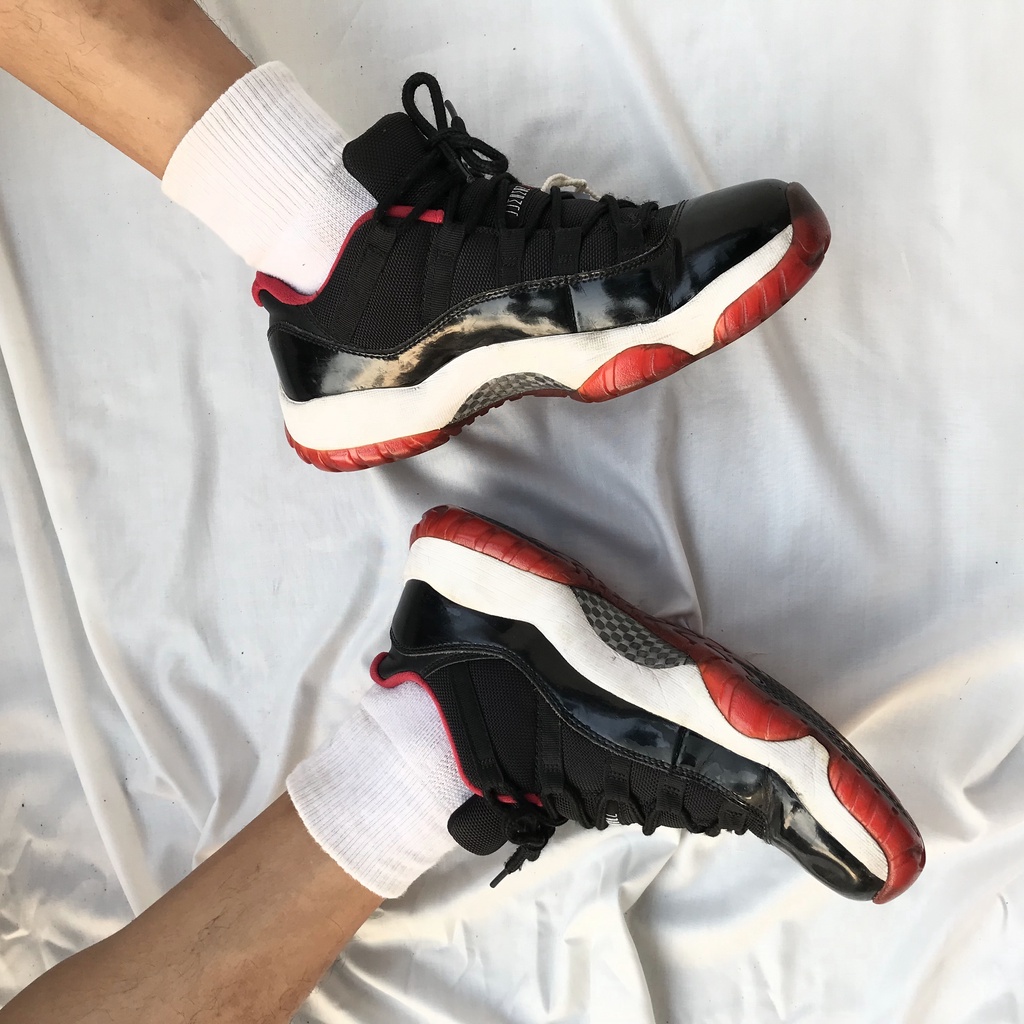 Jordan 11 Low Bred Second bekas