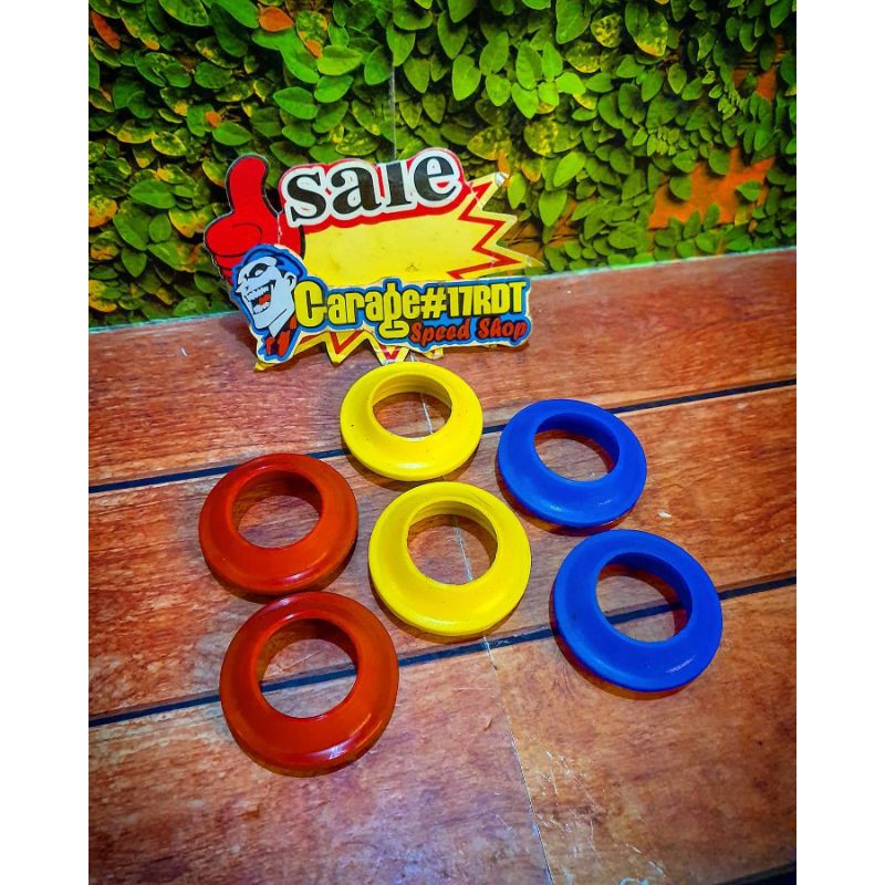 Seal Sil As Shock Depan Warna Ukuran 26Mm Red Blue Yellow Universal.