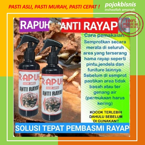 PEMBASMI HAMA RAYAP / SPRAY ANTI RAYAP SUPER AMPUH / PENGUSIR RAYAP