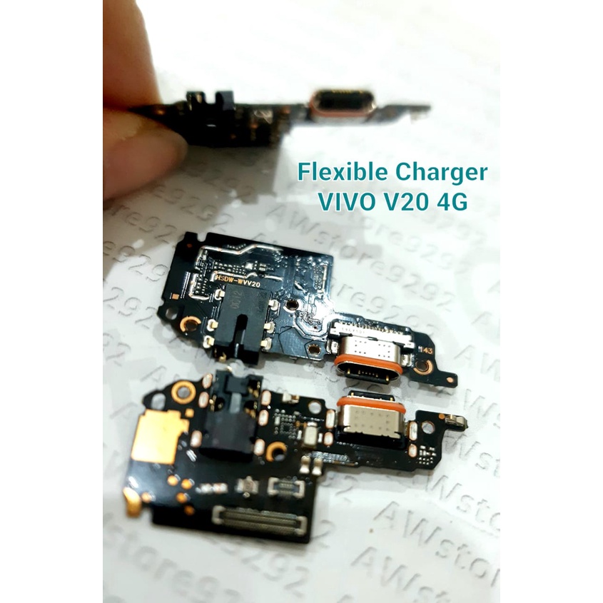 Flexible Papan PCB Con Cas Fleksibel Konektor Charger VIVO V20 4G