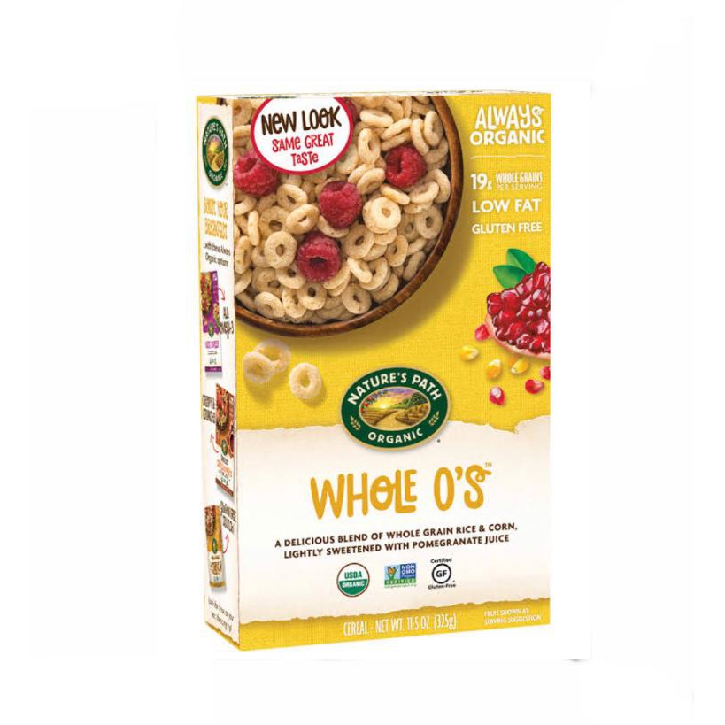 

NATURE'S PATH Fruit Whole O'S 325g - Cereal Gluten Free Organic-import
