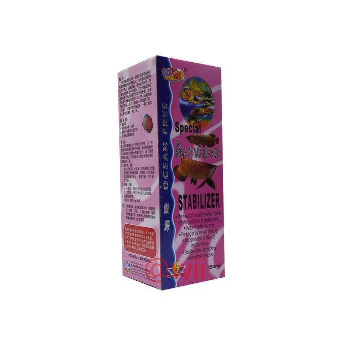 Ocean Stabilizer free arwana  arowana Stabilizer (utk bius ikan) Ocean Free 75ml
