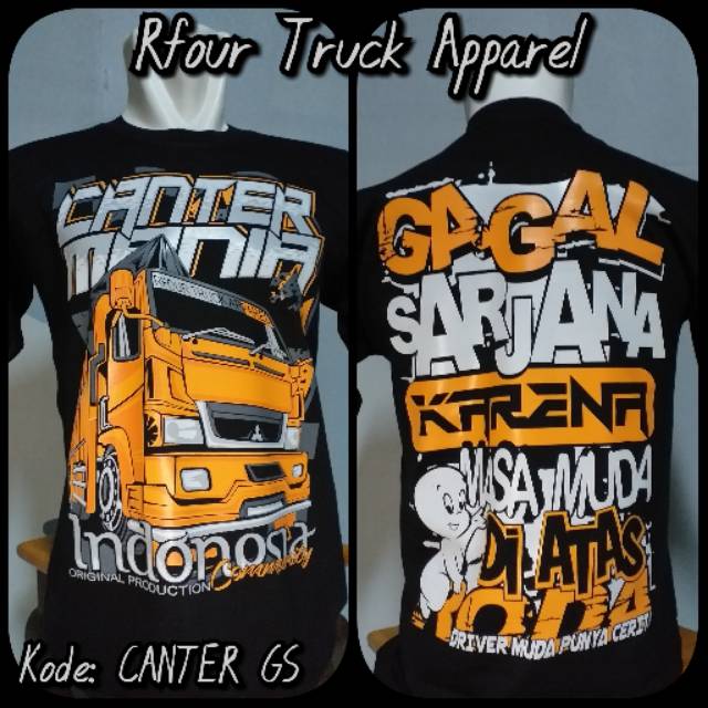 Kaos RFOUR TRUCK APPAREL ORIGINAL