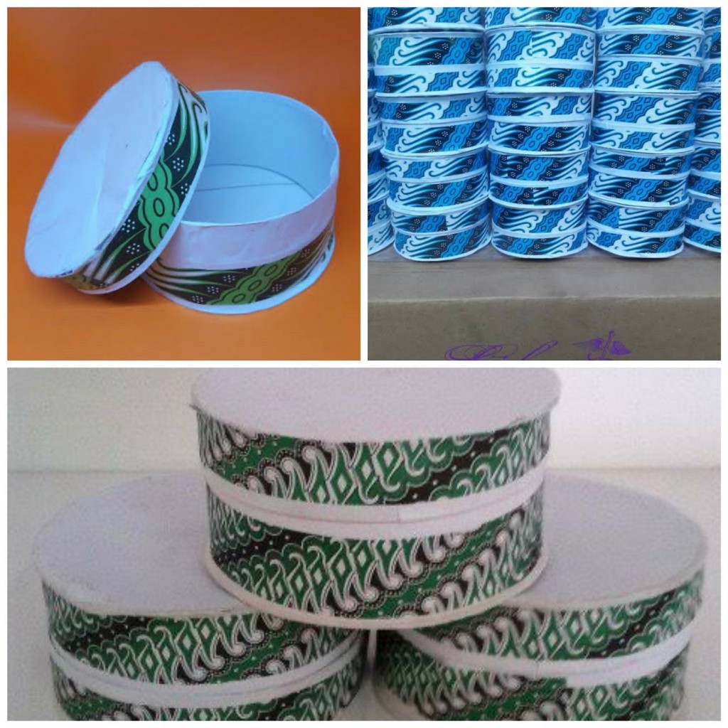 

DUS BEDAK KERTAS / DUS BEDAK KARDUS / WADAH BEDAK MOTIF BATIK