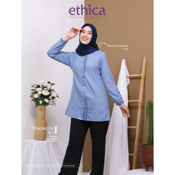 ATASAN ETHICA NAOMI 01 BLUE DARK GREY GREY