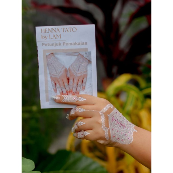 HENNA INSTAN/ HENNA NEW MOTIF /HENNA PENGANTIN /HENNA TEMPEL