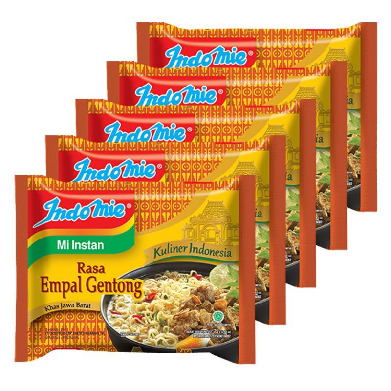 

Indomie Mi Instan Rasa Empal Gentong Khas Jawa Barat Kuliner Indonesia 5pcs