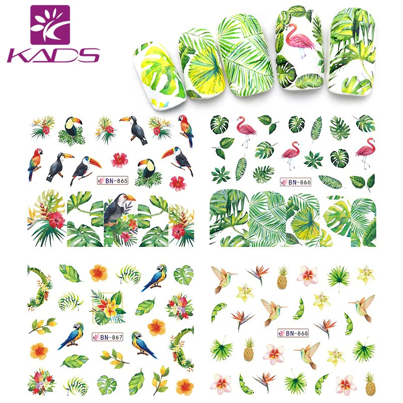 

Kads Kuku Stiker Kuku Stiker Kartun Desain Slider Nail Stiker Seni Kuku Stiker Seni Water Decal