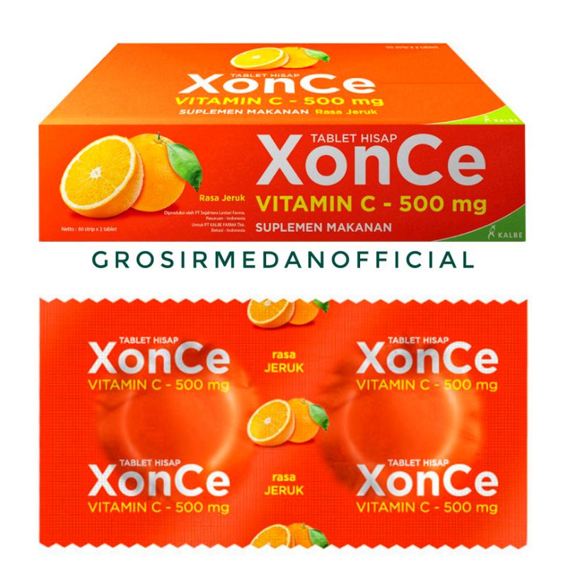 XONCE VITAMIN C 500 MG TABLET HISAP