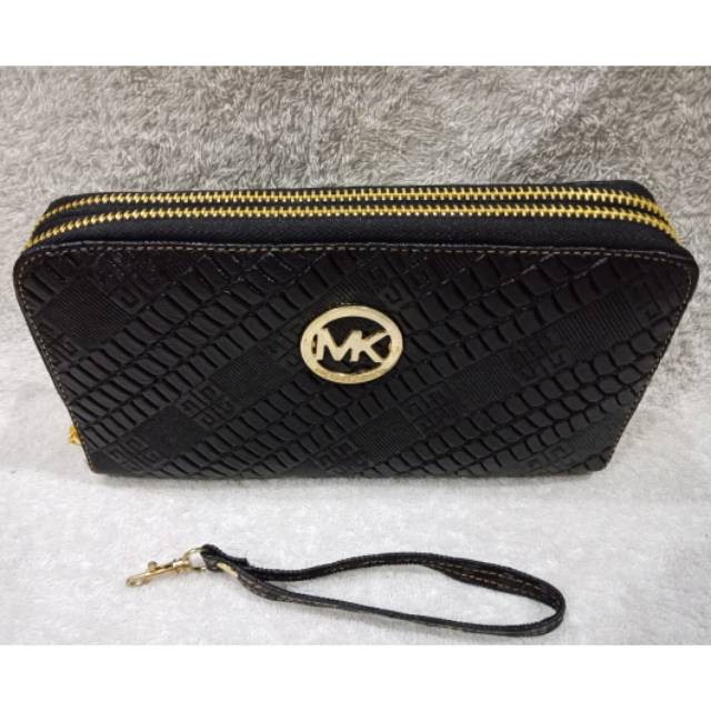 Promo Dompet wanita michael kors panjang hitam Murah