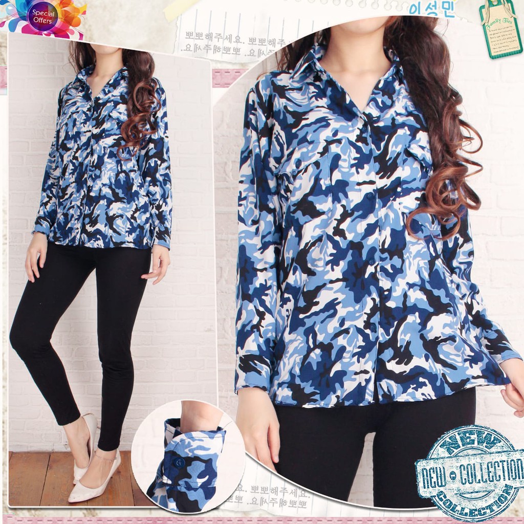 RISRUS FASHION PAKAIAN WANITA COWAD TOP BAJU BLOUSE RISRUS FASHION PAKAIAN WANITA COWAD TOP BAJU BLOUSE