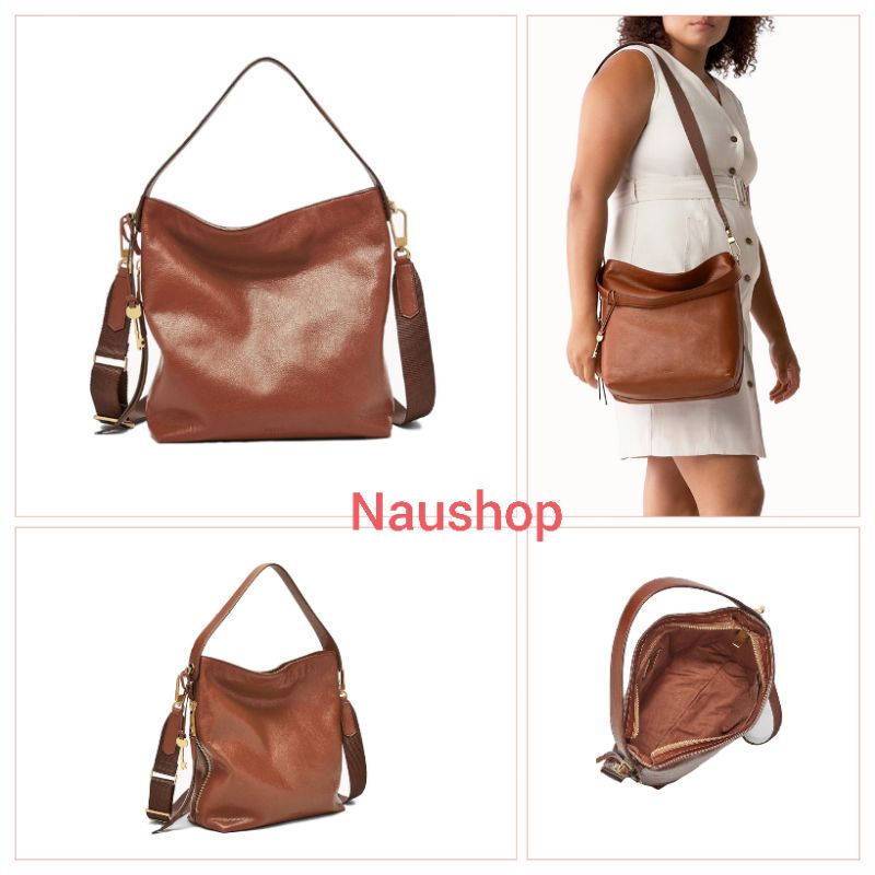 Tas fossil original - maya hobo small brown
