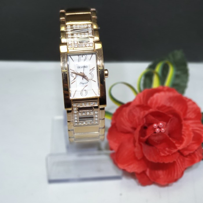 FASHION WANITA JAM TANGAN WANITA CUCI GUDANG JAM TANGAN WANITA MERK DEVOND- PICALLO HR1479